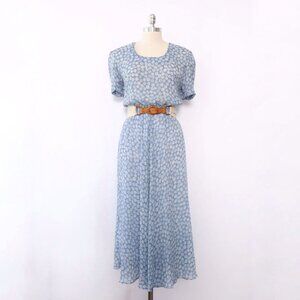Vintage 90s Women’s Tea Dress - Large